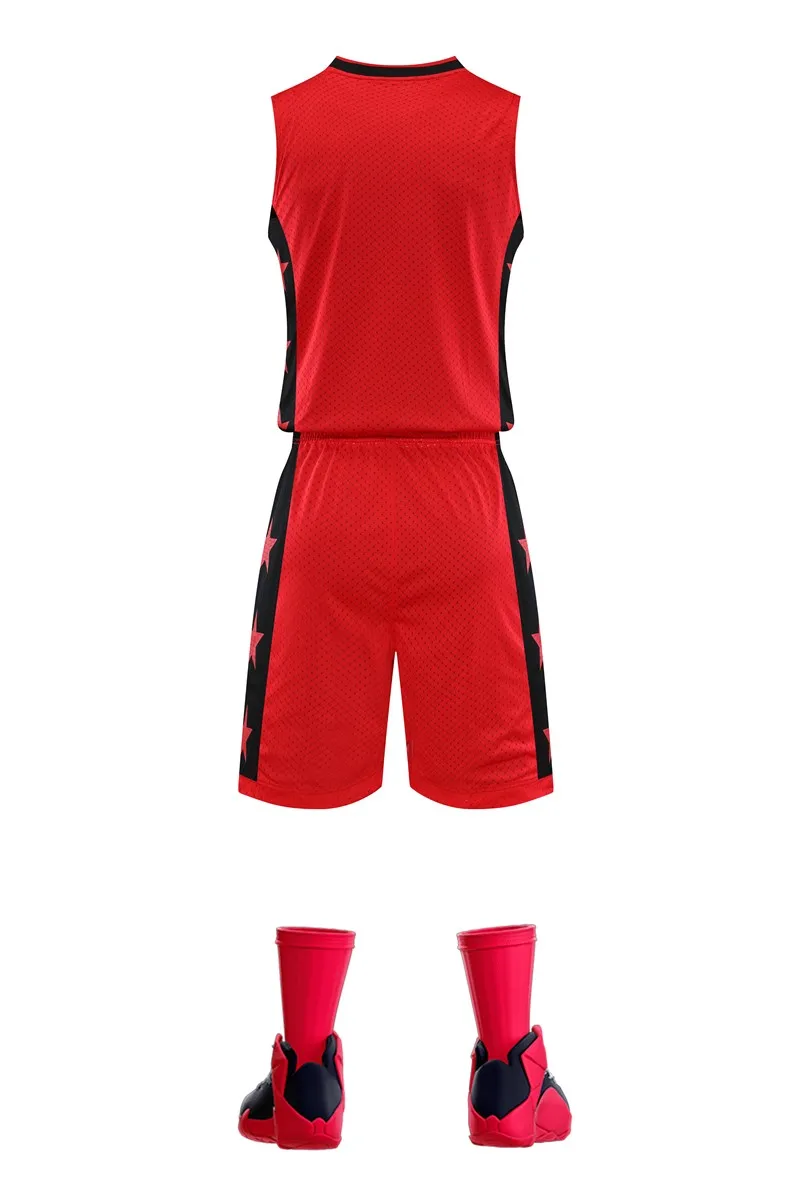 Мужская двусторонняя баскетбольная майка HOWE AO, набор, высокое качество, спортивный костюм на заказ, баскетбольная форма, летняя одежда