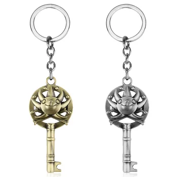 

Anime One Piece Thousand Sunny Ship Logo Keychains Pendants Luffy Zoro Ace Nami Sanji Robin Car Key Rings Holder Figure Chaveiro