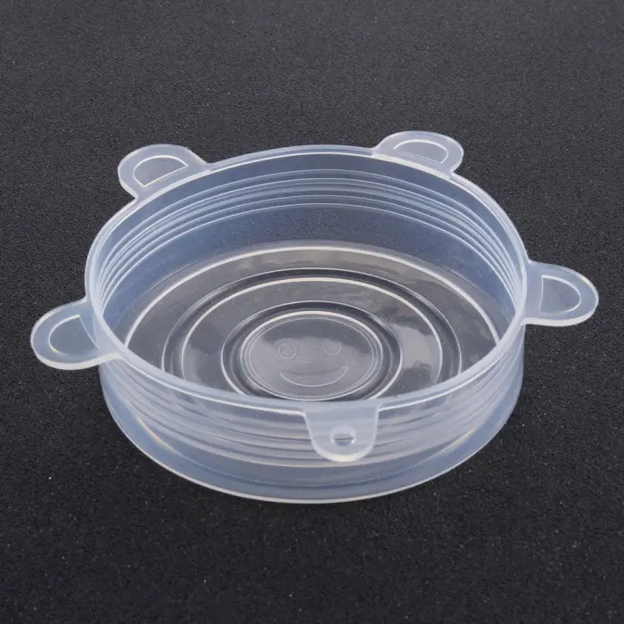 Reusable Silicone Food Lid Bowl Covers Wrap Food Fresh-keeping Stretchable Household Kitchen Kit GHS99