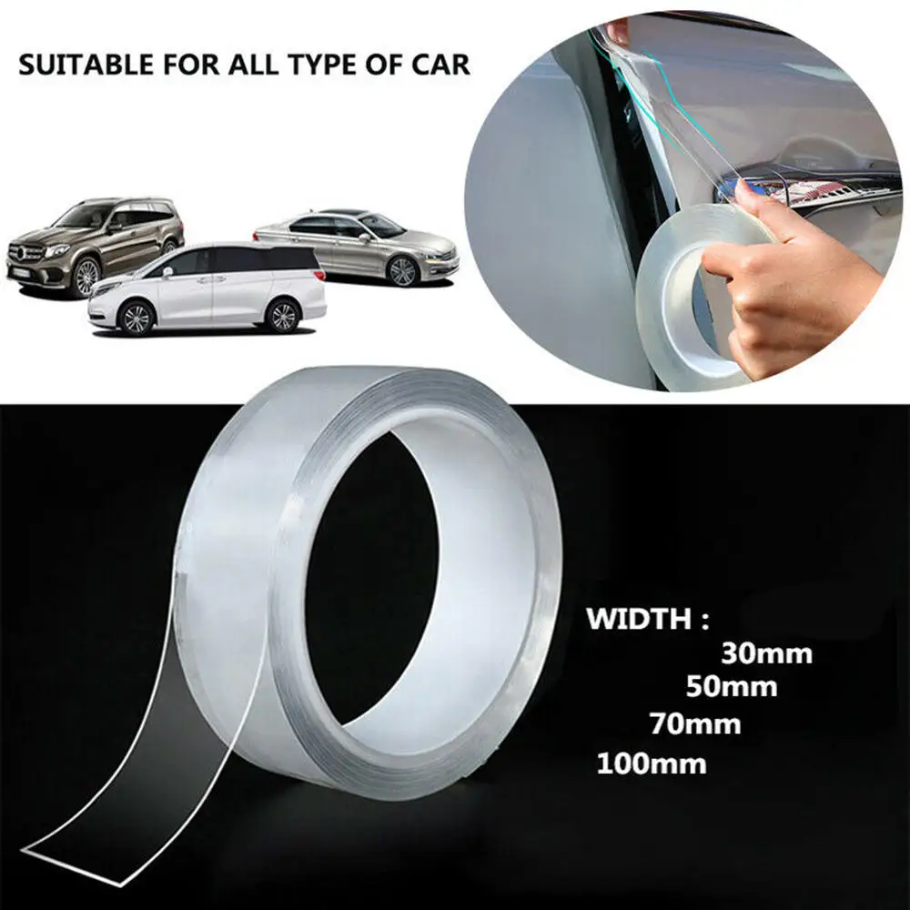 Invissible. Effective 3M 4 Door Edge Guard Paint Scratch Protection Film