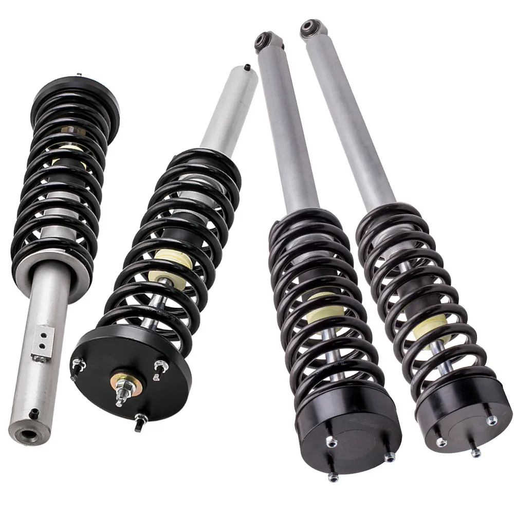 US $261.45 Airmatic Air To Coil Spring Conversion Kit For Mercedes SClass S430 W220 2000 20012006 Suspension Dampering Force Front Rear
