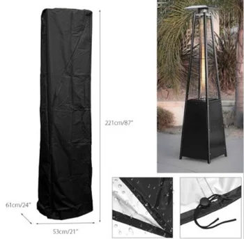 

10pcs/lot Outdoor Heater Dust Cover Patio Heater Waterproof Protective Cover Tabletop Heater Cover For Gardening Furniture