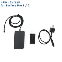 48 Вт 12 В 3.6A зарядное устройство адаптер питания для microsoft Surface Pro 1 2 Windows 8/10 модель 1536