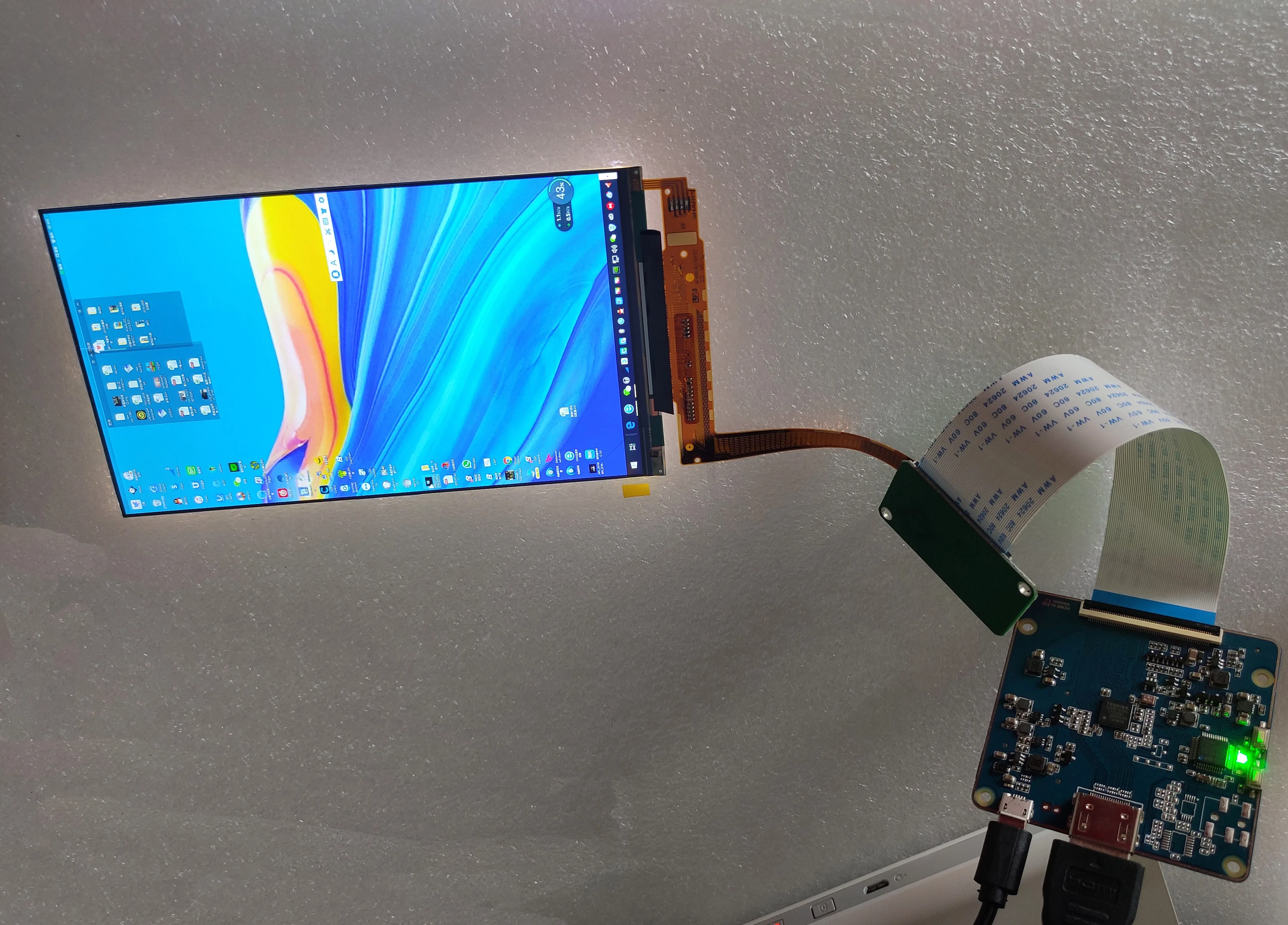 5.5 6 Polegada 2k hdmi compatibe ips