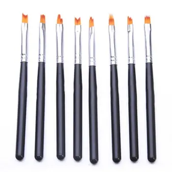 

Nail Painting Pen Refreshing Nail Art 8 sets of Flower Shape pens Three colors available Nail Tools Beauty DIY