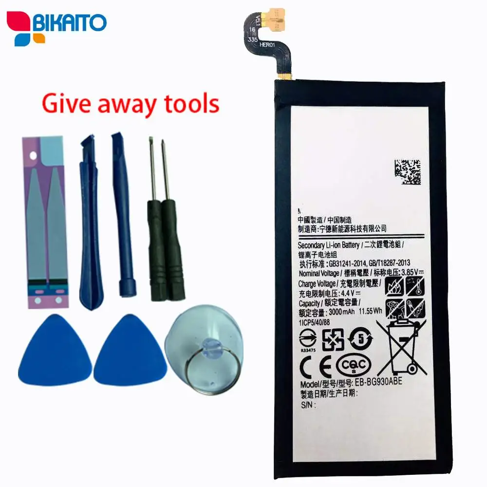 Подходит для Φ аккумулятора. S7 SM-G930F G930FD G930W8 G930A G930V G930T G9300 3000mAh 3 85 V | Мобильные