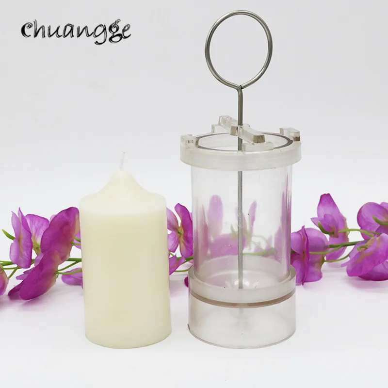 CHUANGGE Pillar Candle Mold Handmade Tools Diy Candle Making Church