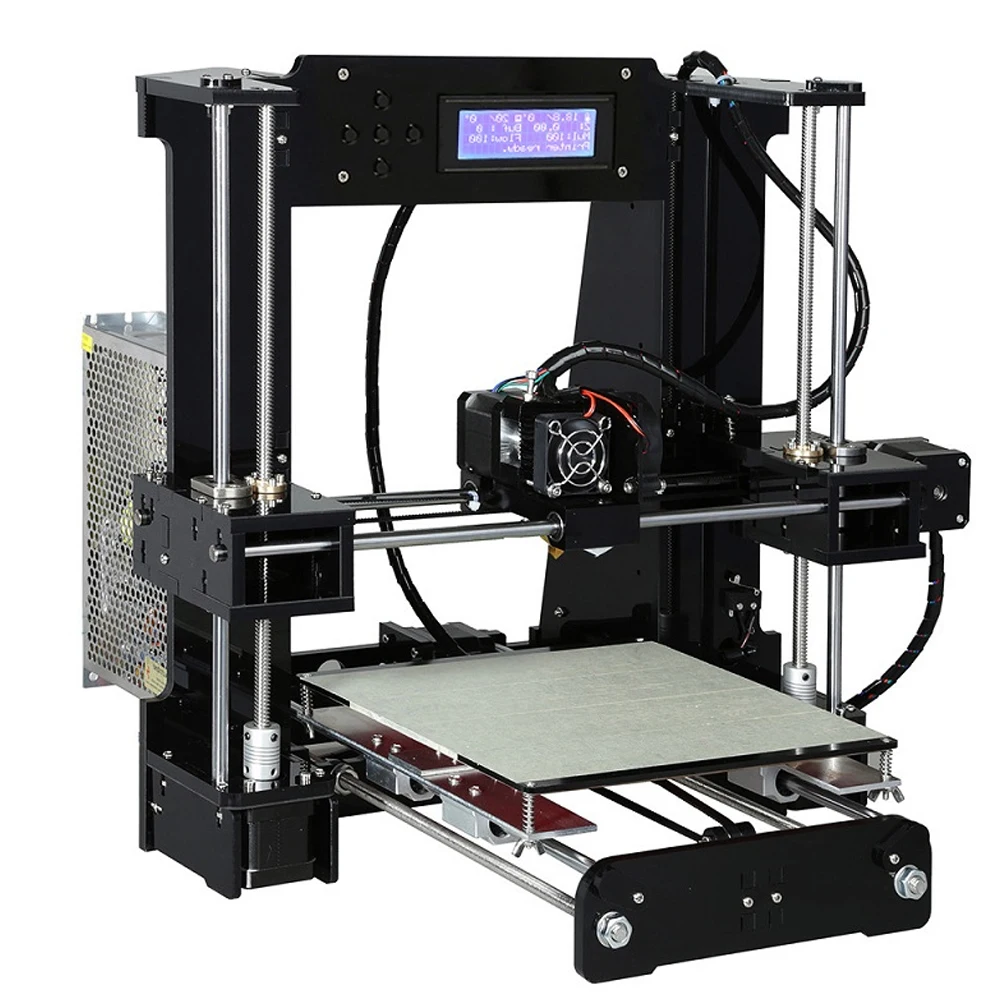 Anet A6L автоматический нивелир высокой точности 3D принтер Reprap i3 DIY Impresora Kit Micro SD