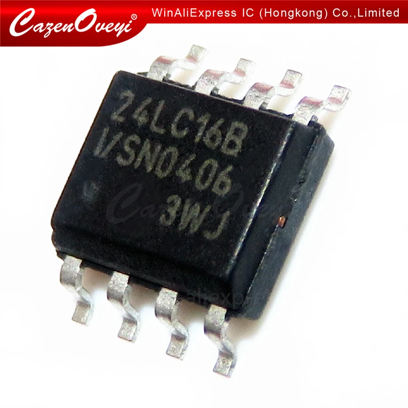 

10 шт./партия 24LC16B-I/SN 24LC16BI/SN 24LC16B-E/SN 24LC16B 24LC16 SOP-8