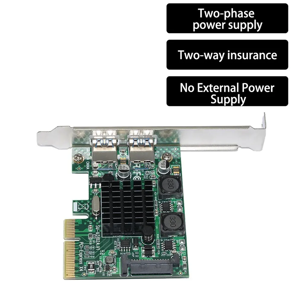 Настольный Pci-E к Usb3.1 карта расширения рабочего стола Usb3.1 адаптер интерфейса USB карта расширения