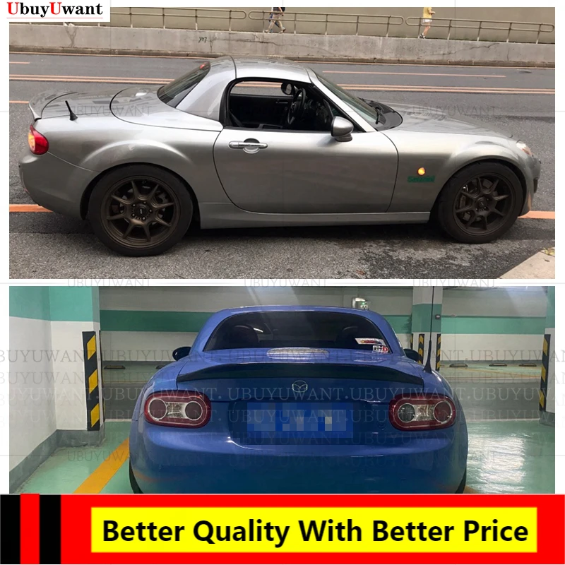 Для MX5 NC NCEC Roster Miata EPA Тип 3 2009-2015 Автомобильная задняя крышка из углеродного