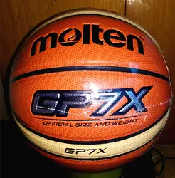 Бесплатная доставка Официальный Размер 7 расплавленный Баскетбол Высокое качество GP7X PU материал баскетбольный мяч завод новый бренд