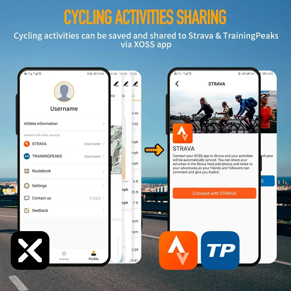 XOSS GPS Bike Computer G+ Wireless Cycling Speedometer Road  MTB Waterproof Bluetooth ANT+ Cadence Speed Cycle Bicycle Computer