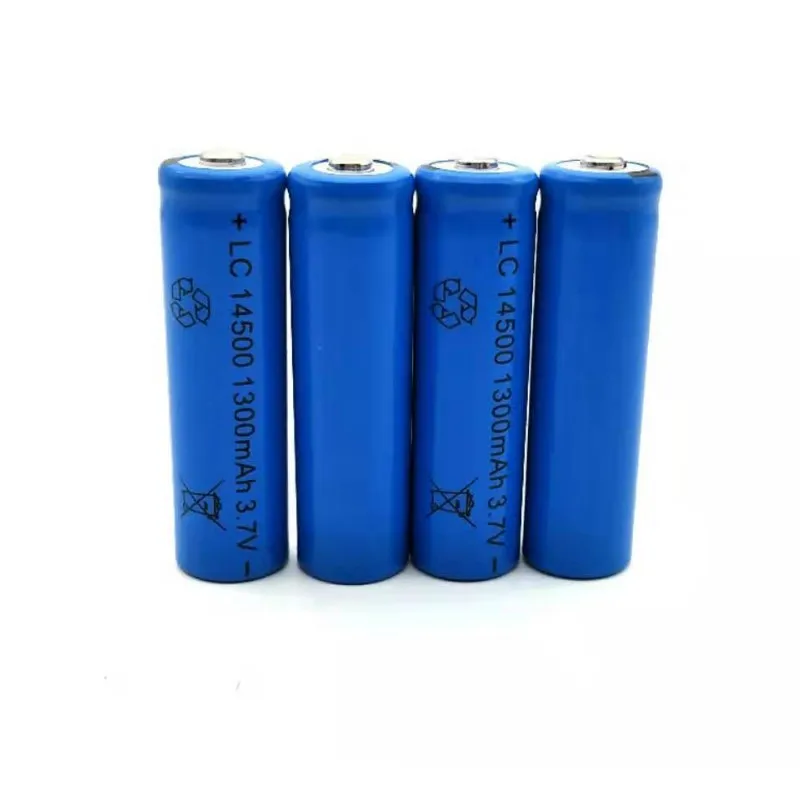 OOLAPR 4 упаковки много 14500 батарея 3,7 V 1300mAh батарея для камеры для игры