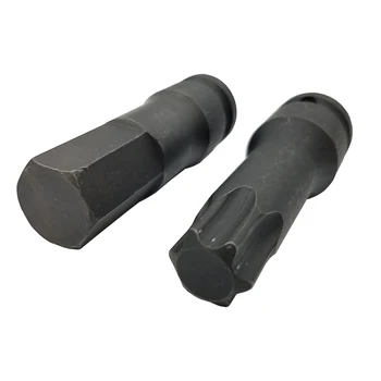 

8PCS 1/2 Inch Impact Drive Hex Socket Set H5-H19/Torx Socket Wrench T30-T80 Hand Tool Set