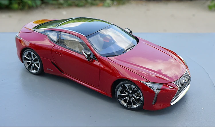 1:18 Lexus LC500h LC500 сплав модель автомобиля статические металлические модельные автомобили оригинальная коробка для подарков коллекция