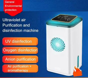 

Air Disinfector Purifier Home Ozone Anion Generator Deodorizer Ultraviolet Sterilization and Formaldehyde
