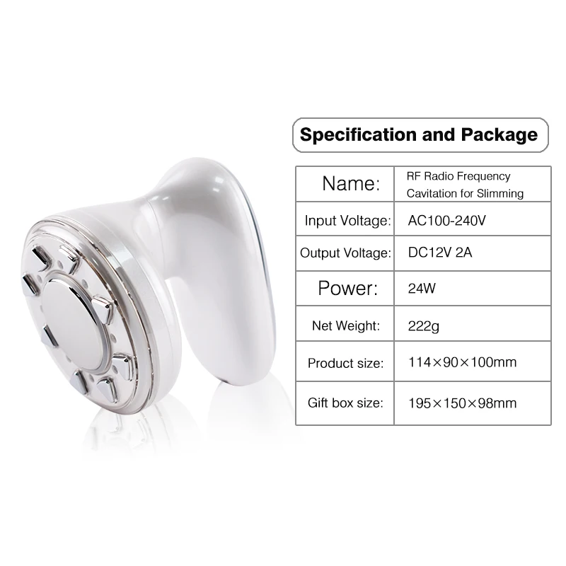 Cavitation Ultrasound Slimming EMS Muscle Stimulation Machine RF LED Body Massage Lose Weight Fat Burner Anti Cellulite|anti cellulite|stimulation
