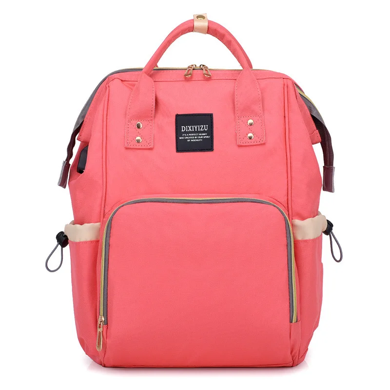 roses Mochila land mommy Сумка для беременных USB рюкзак Детская сумка для подгузников большой дорожный рюкзак детский Органайзер коляска сумка для кормления - Цвет: roses