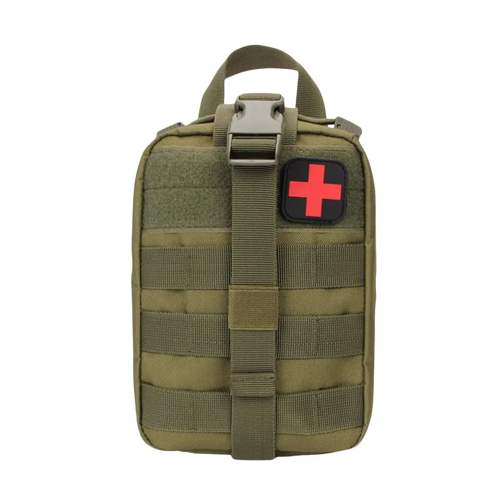 OUTDA тактическая сумка первой помощи, медицинский набор, сумка Molle EMT, Аварийная сумка для выживания, открытая медицинская коробка, большой размер, сумка SOS/посылка - Цвет: 03