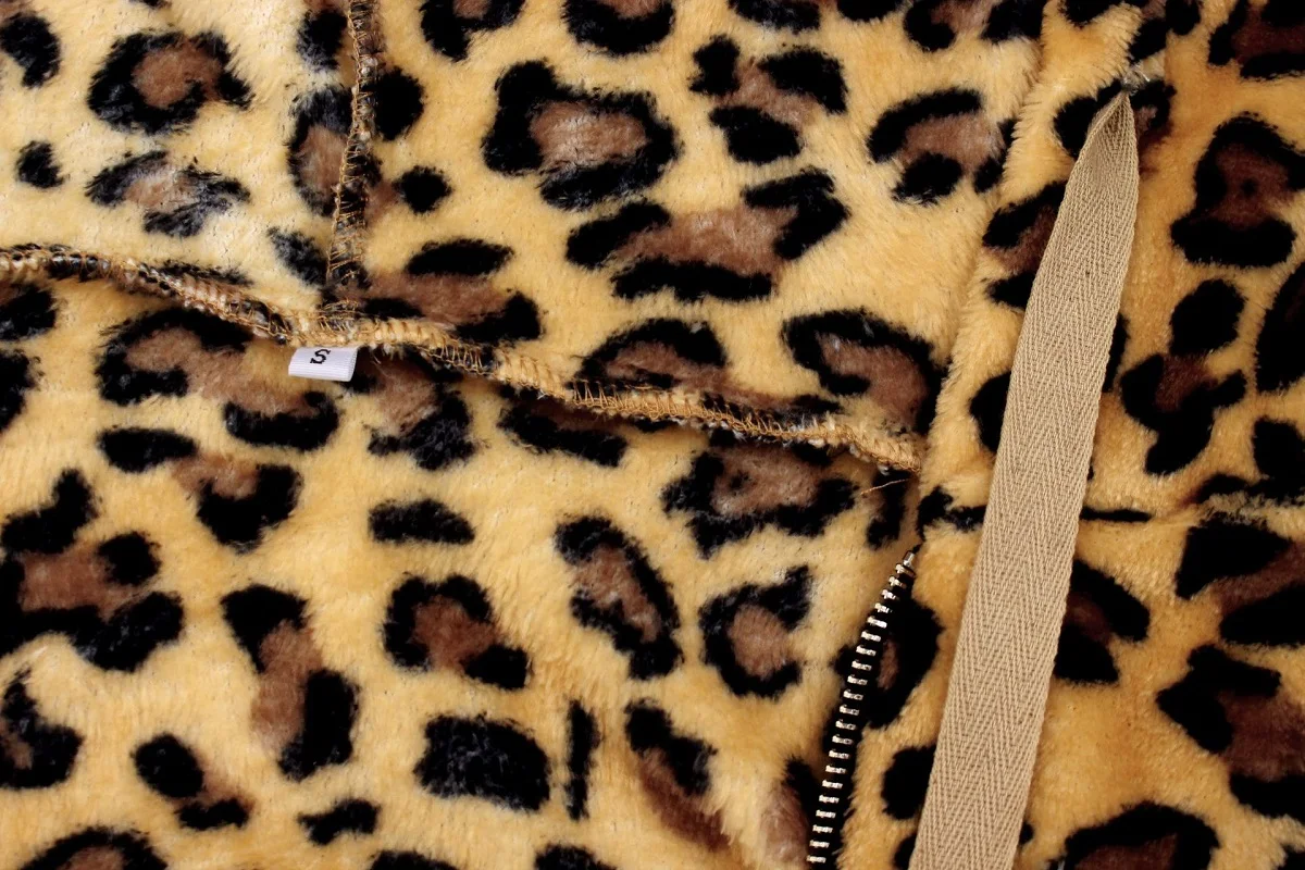 Jaqueta de lã de Leopardo Quente com Zíper Cabolsa de Retalhos com Capuz Mulheres Inverno Jaqueta Feminina Teddy Harajuku Cabolsa Chaqueta Mujer 2020 16 Jaquetas básicas