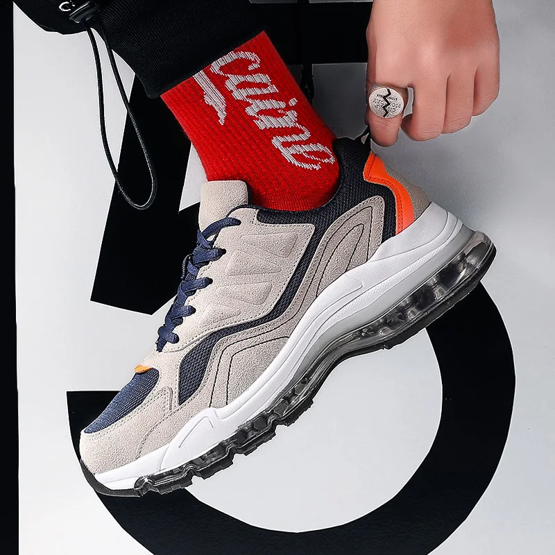 Мужские дышащие мягкие туфли повседневная спортивная обувь дышащая легкая