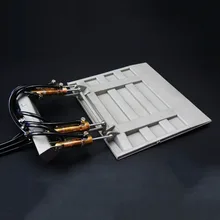 1/14 LESU металлический гидравлический цилиндр Хвостовая пластина для TAMIYA грузовик прицеп