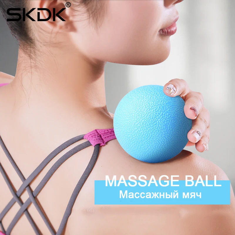 

SKDK Lacrosse Myofascia Ball Peanut Massage Ball Fitness Body Fascia Massage Yoga Exercise Relieve Pain Muscle Relaxation Ball