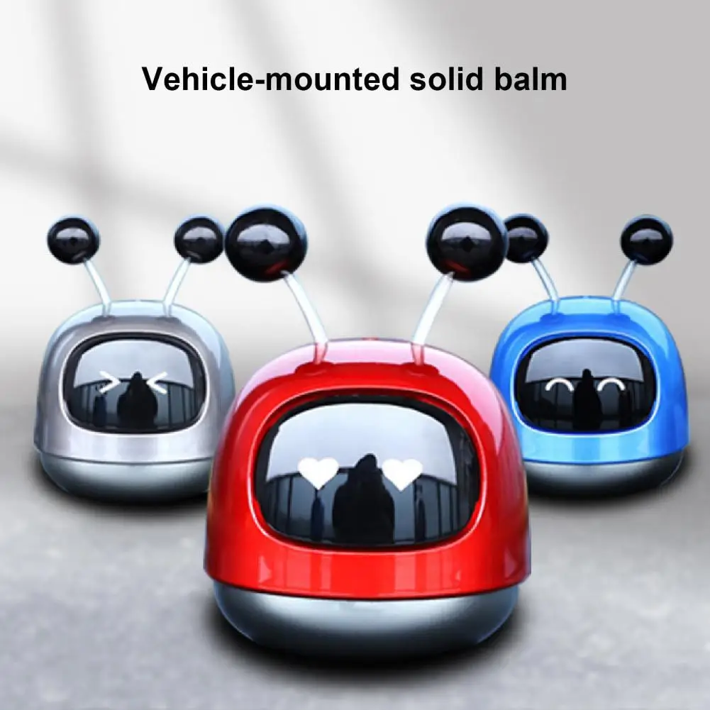 Auto Lufterfrischer Mini Roboter Niedlichen Cartoon Display Form Auto Duft  Dekoration für Fahrzeuge - AliExpress