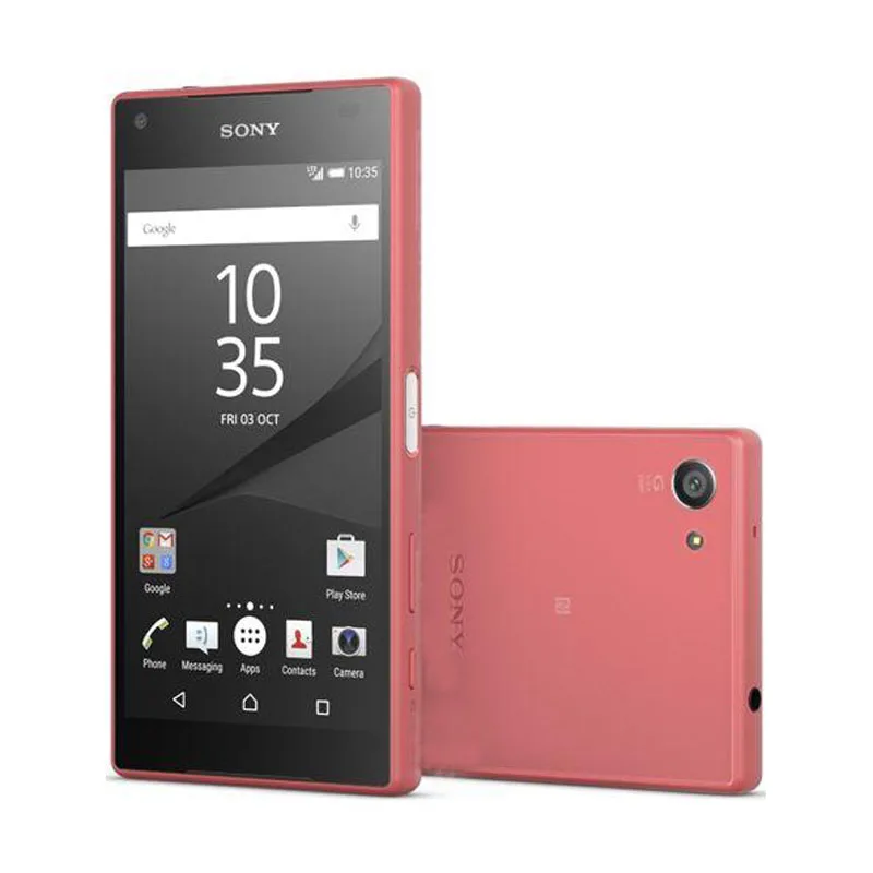 Восстановленный Оригинальный разблокированный сотовый телефон Sony Xperia Z5 Compact E5823
