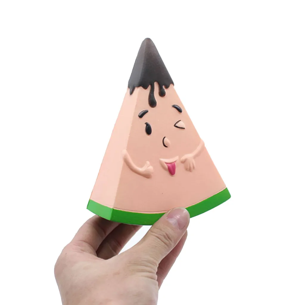 Мягкие и милые Gigantes мягкие для сжатия игрушки мягкое Экспрессия Cantaloupe медленно поднимающийся ароматический снимает стресс ToyW801