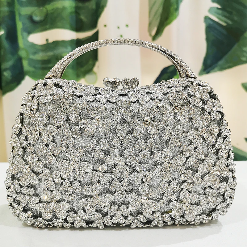 Women Fashion Handbags Shoulder Messenger Bags Wedding Purse Clutch Bag Top