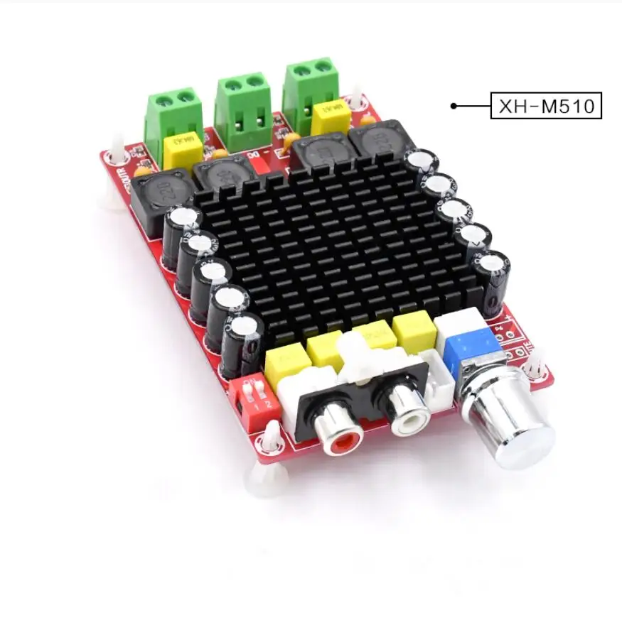 Amplifier-Board Audio TDA7498 High-Power Class-D 2x100w Digital DC 12V 24V