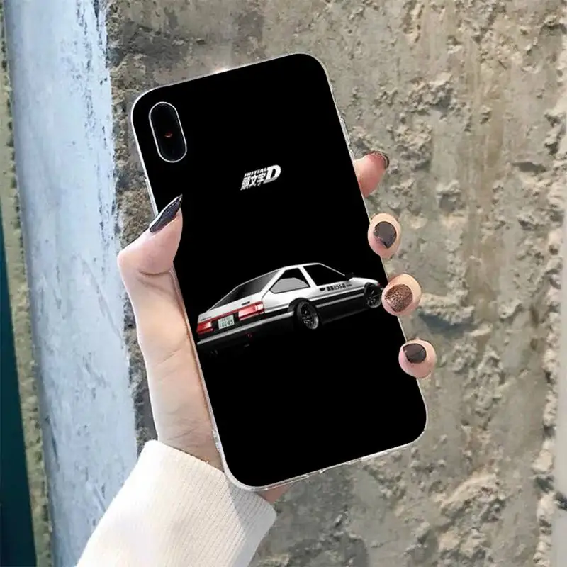 TOPLBPCS Hot Japan Initial D Аниме роскошный чехол для телефона iPhone 8 7 6 6S Plus X 5S SE 2020 XR 11 pro XS