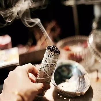 

Sage 3Pcs White Sage California White Sage Pure Leaf Smoky Purification White Sage Smoking