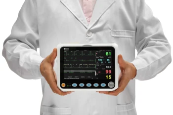 

Patient Monitor emergency USB connection data output carry multiparameter hospital health