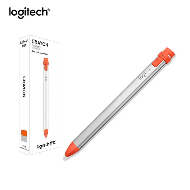 Logitech lápiz digital de crayón para tableta, lápiz de escritura a mano, para iPAD y posteriores, ip10| | -