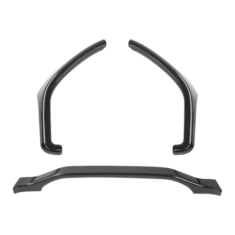 

Car Carbon Fiber Grain Dashboard Instrument Box Frame Cover Trim for Ford F150 2015-2018 F250 F350 2017-2018