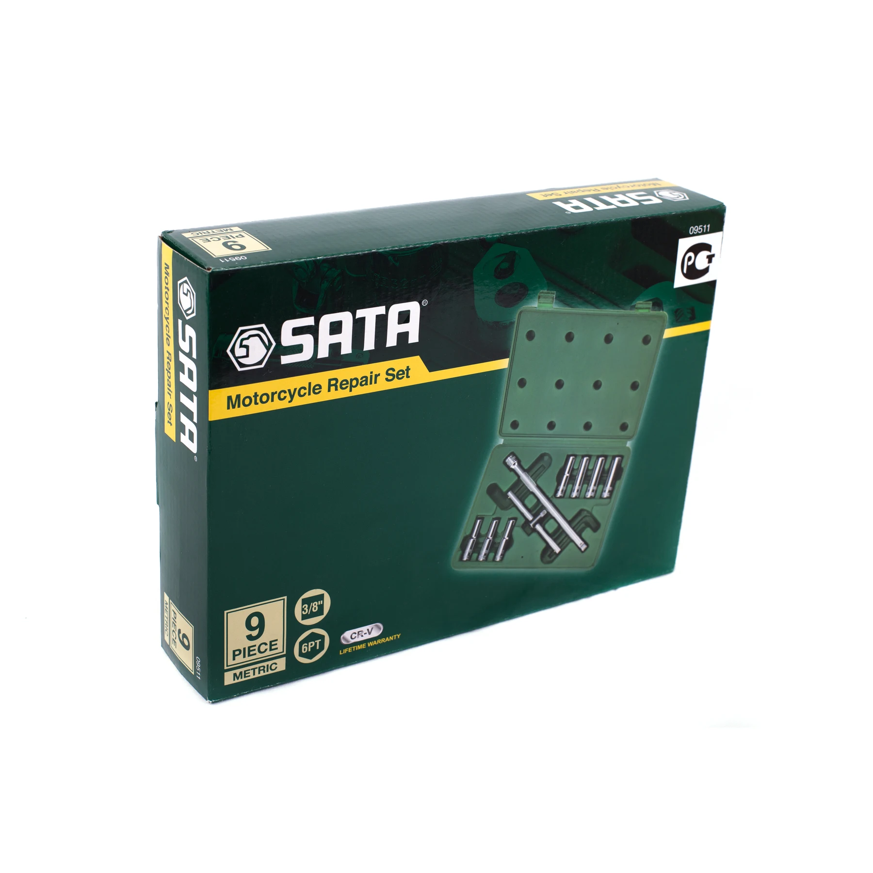 Набор инструментов Sata 3/8" 9 предметов, S09511