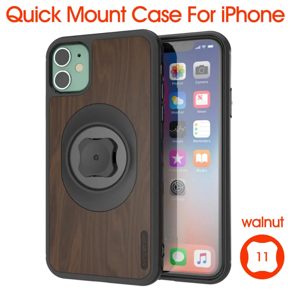 Case For iPhone11 Универсальный держатель для телефона с gps, велосипедная подставка, крепление для мотоцикла, кронштейн, зажим для телефона moto rcycle, держатель для телефона на Android, для iPhone, поддержка - Цвет: Case For iPhone11