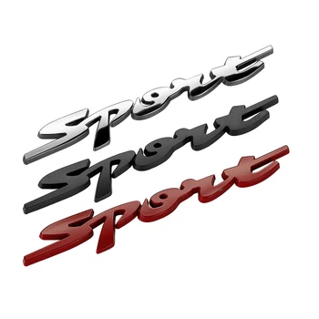 

Sport Emblem Badge Car Sticker 3D Racing Tail Trunk Sticker Auto Styling Accessories Motorcycle Decal for Toyota Honda 3 Colors