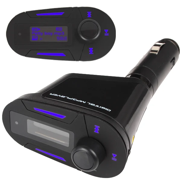 

Remote Control Wireless LCD Screen Car Music MP3 Players with FM Transmitter