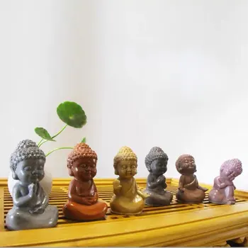 

Small Buddha Cement Silicone Molds Handmade Plaster Decoration Concrete Making Shakyamuni Candle Clay Mold