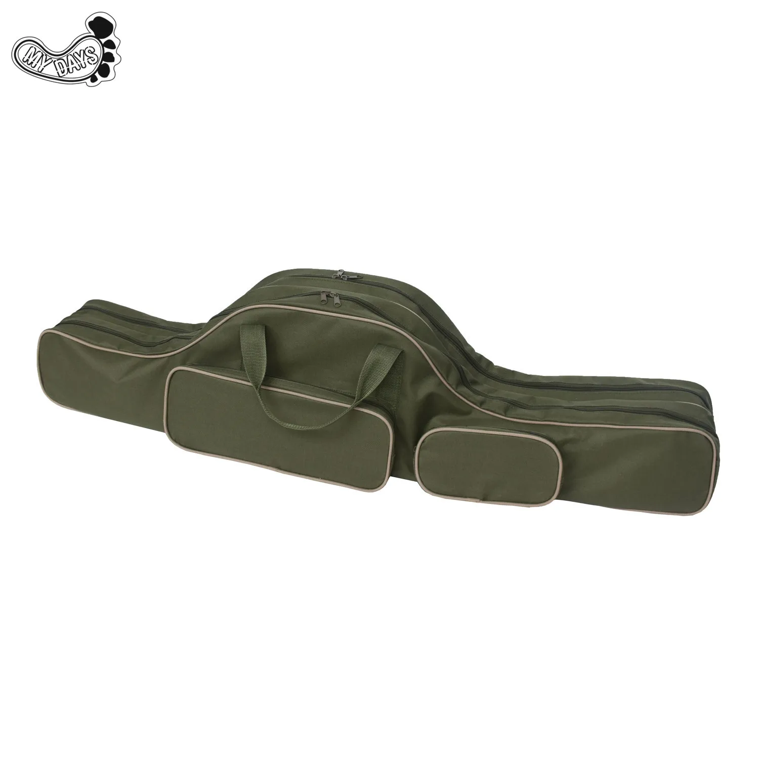 Multi-functional Double Layer Large Capacity Outdoor Fishing Bag Fishing Gear Storage Bag