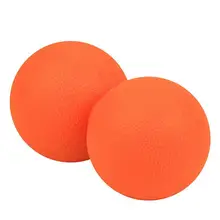 Портативный домашний Массаж Фитнес Двойные Мячи тренировочные мячи