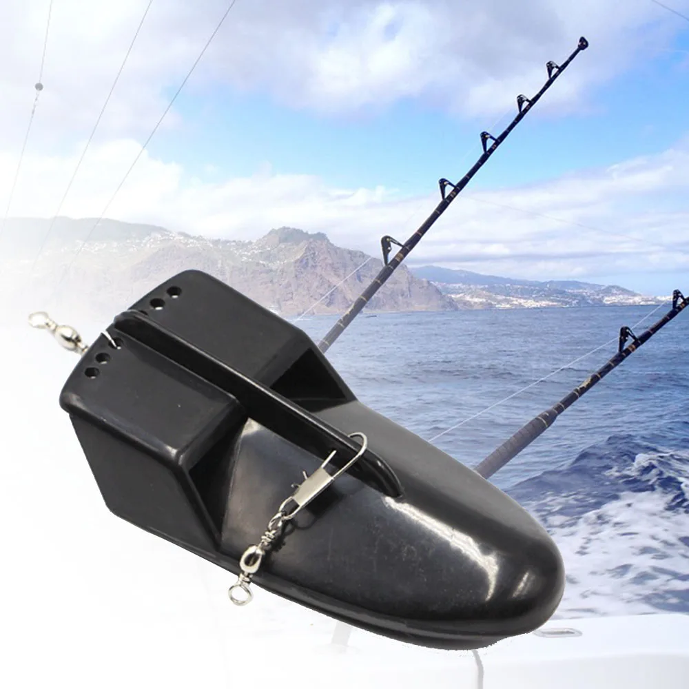 

2Pcs Plastic Fishing Gear Boat Diving Board With Lead Belt Swivel Trolling Board Outdoor Water Sports Fishing Deep Sea Fishing
