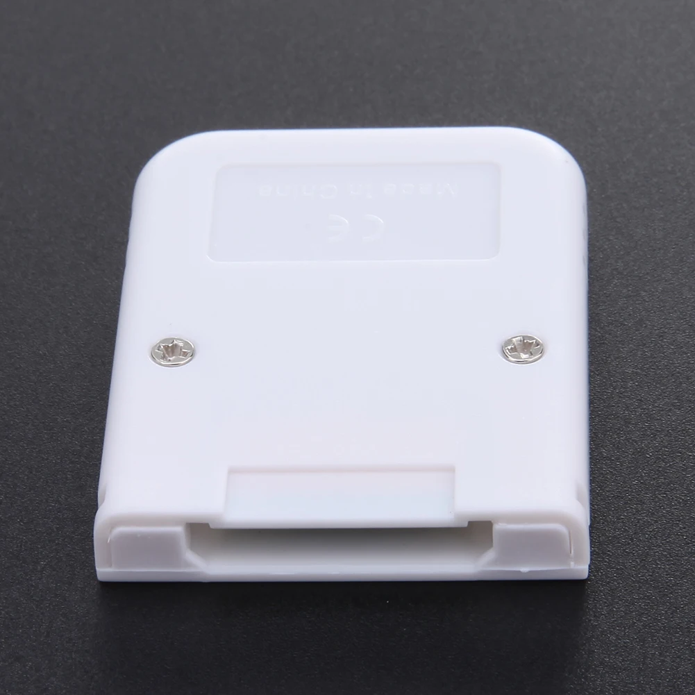 Practical Memory Card for Nintendo Wii Gamecube GC NGC Game White NEW Practical Memory Card for Nintendo Wii Gamecube GC NGC