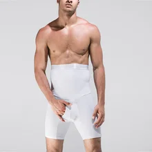 Мужской корсет трусики для коррекции фигуры Талии Тренажер Мужская моделирующая одежда корсет формирователи сжигание жира сильный формирующий нижнее белье Взвешивание