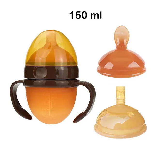 3 Use Baby Silicone Bottle Milk Quality Safe Health Pacifier Infant