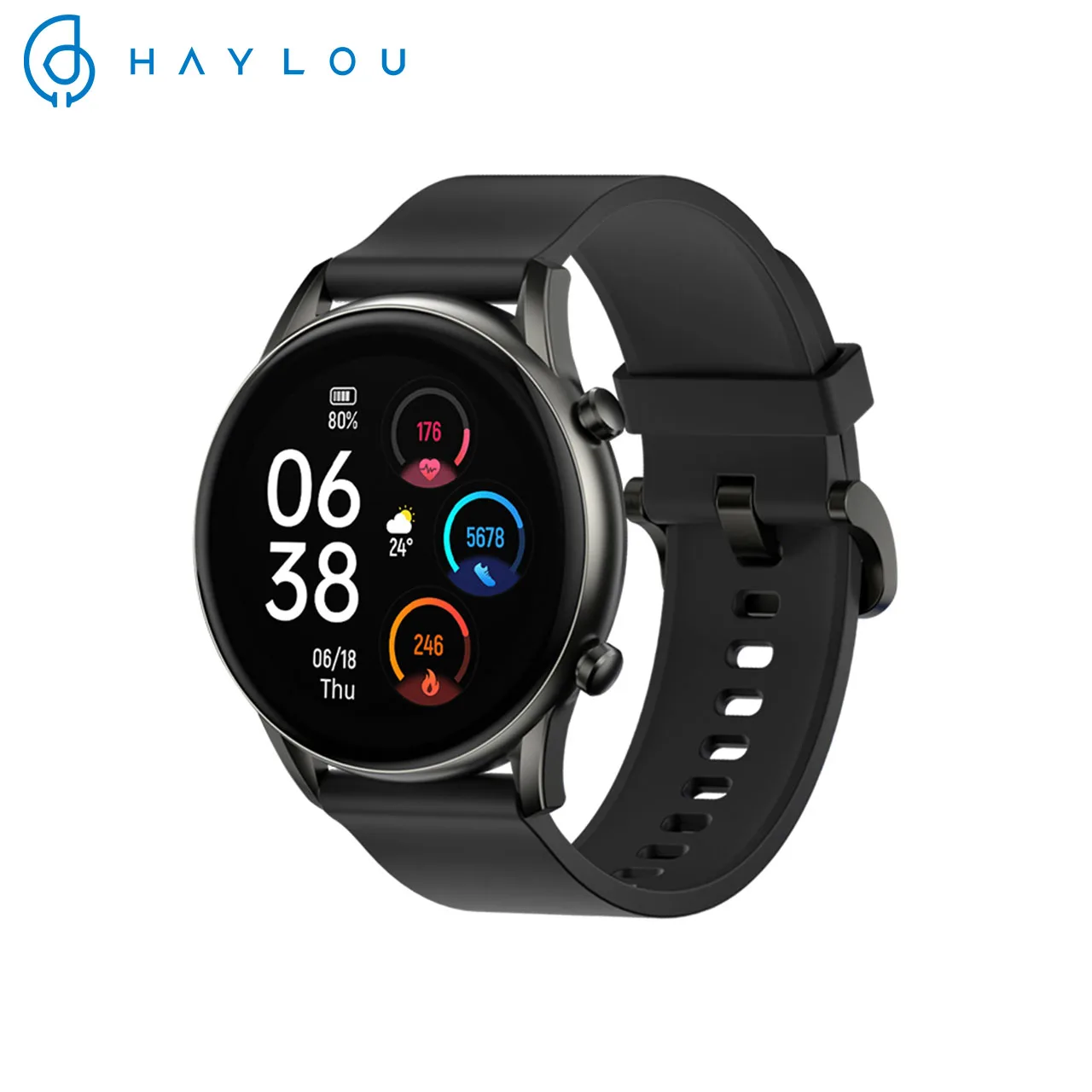 Haylou – montre connectée RT2, étanche IP68, moniteur d